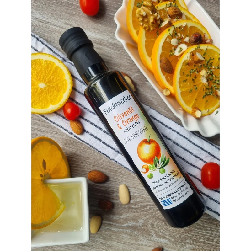 Fruchtwerker Olivenöl + Orange 250ml