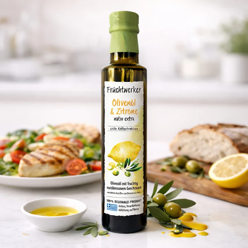 Fruchtwerker Olivenöl + Zitrone 250ml