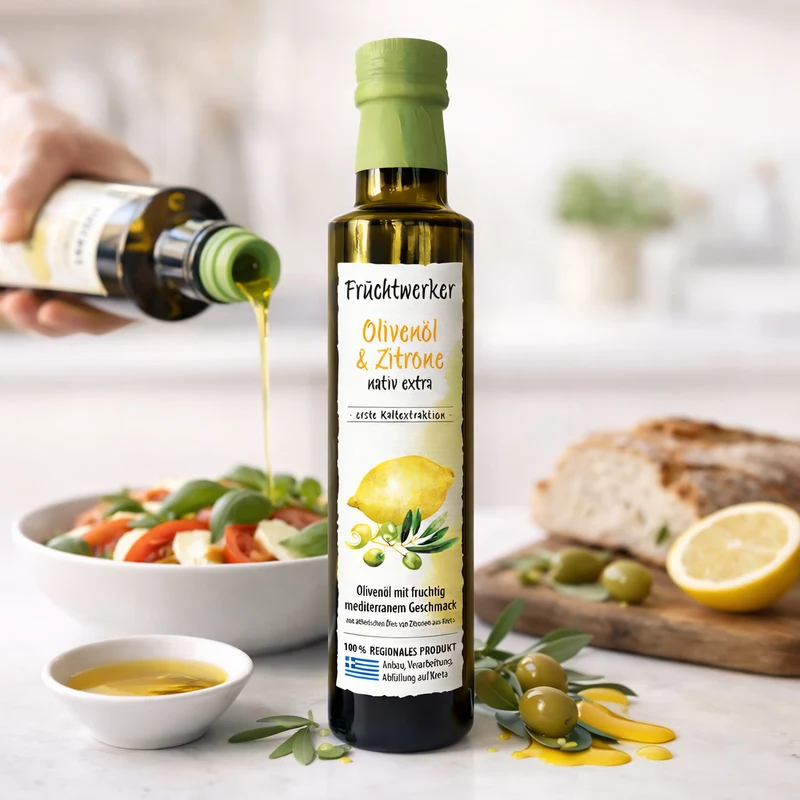 Fruchtwerker Olivenöl + Zitrone 250ml