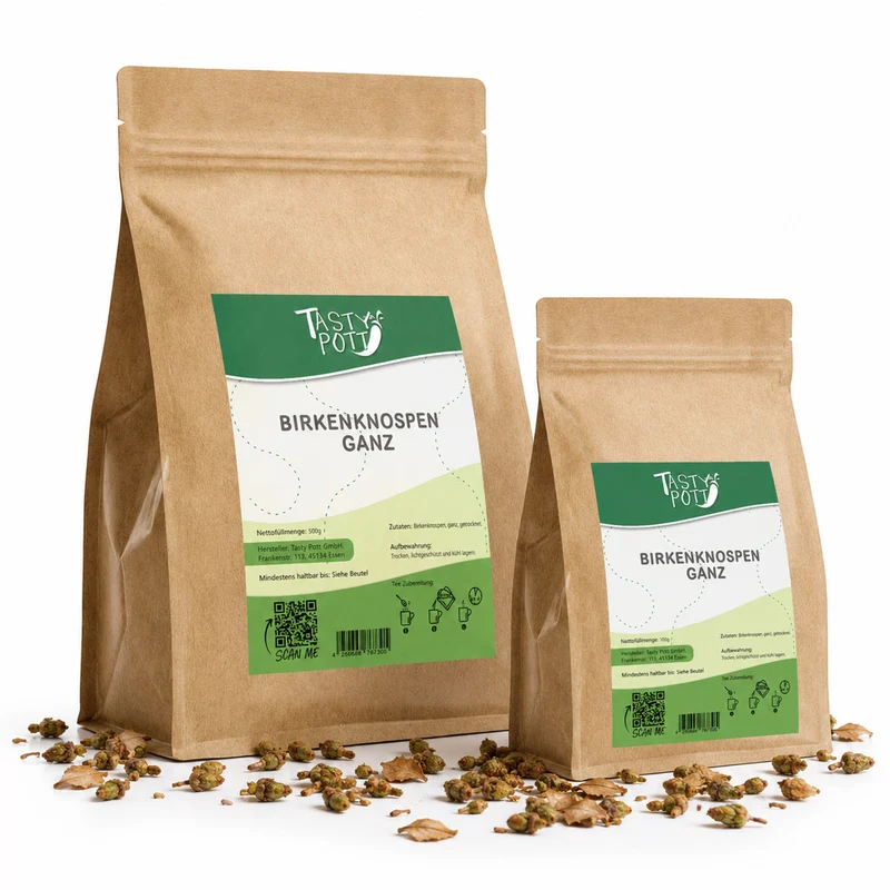 Tasty Pott Birkenknospen getrocknet – im Beutel
