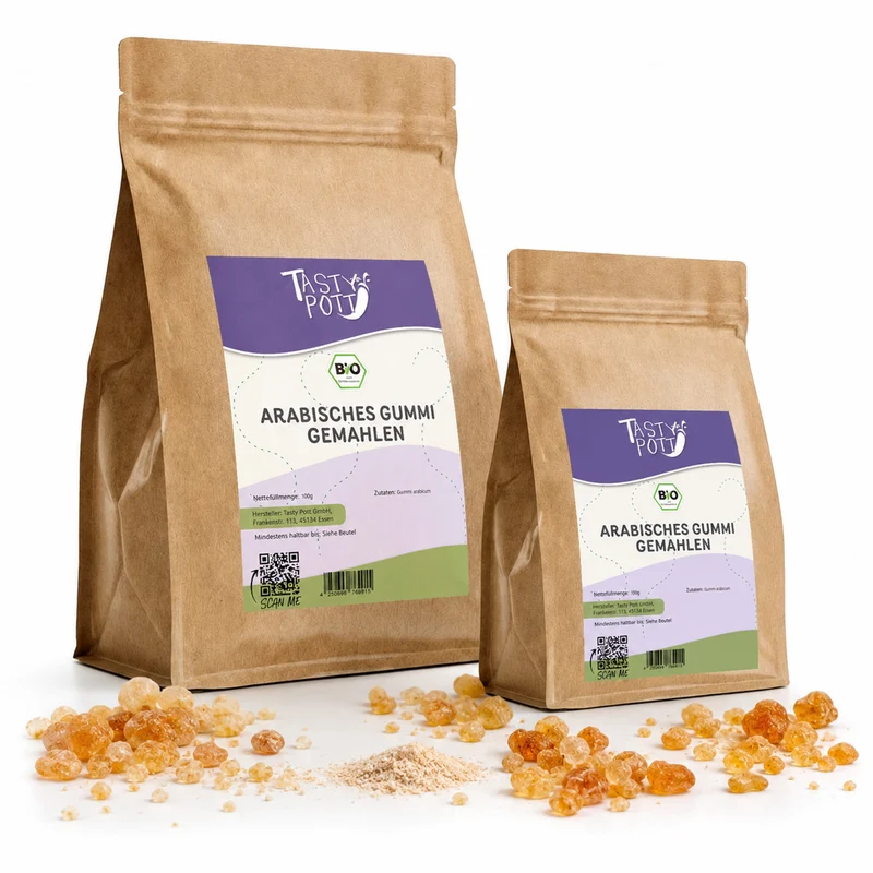 Tasty Pott Arabisches Gummi (Gummi arabicum E 414) - im Beutel