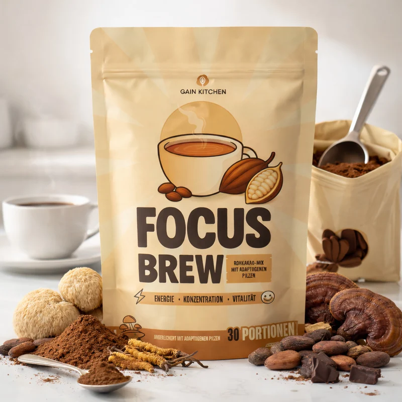 Focus Brew von Gain Kitchen – die natürliche Kaffee Alternative 210g