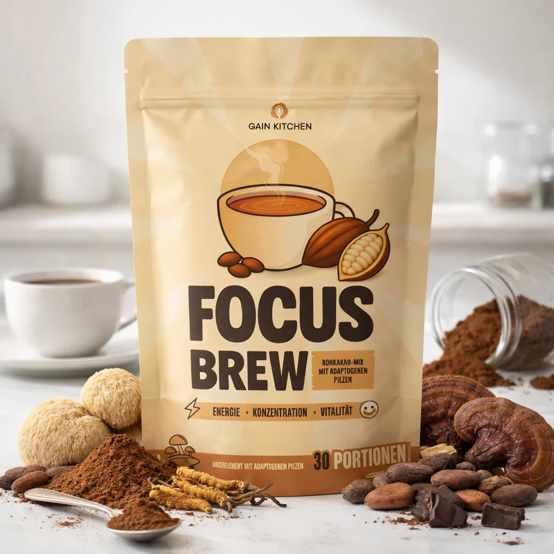 Focus Brew von Gain Kitchen – die natürliche Kaffee Alternative 210g