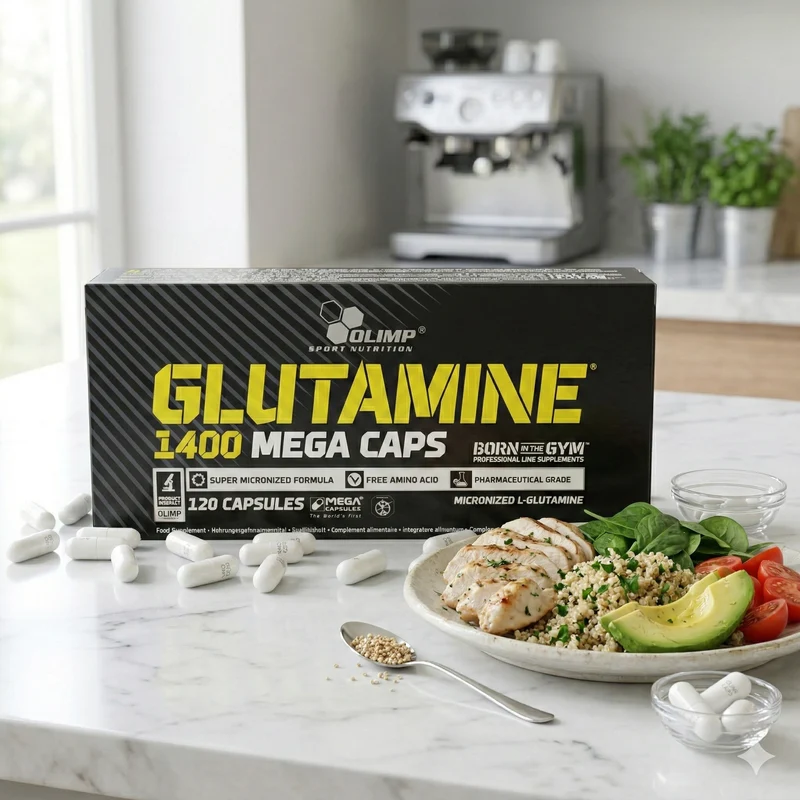 Olimp Glutamine Mega Caps - 120 Kapseln