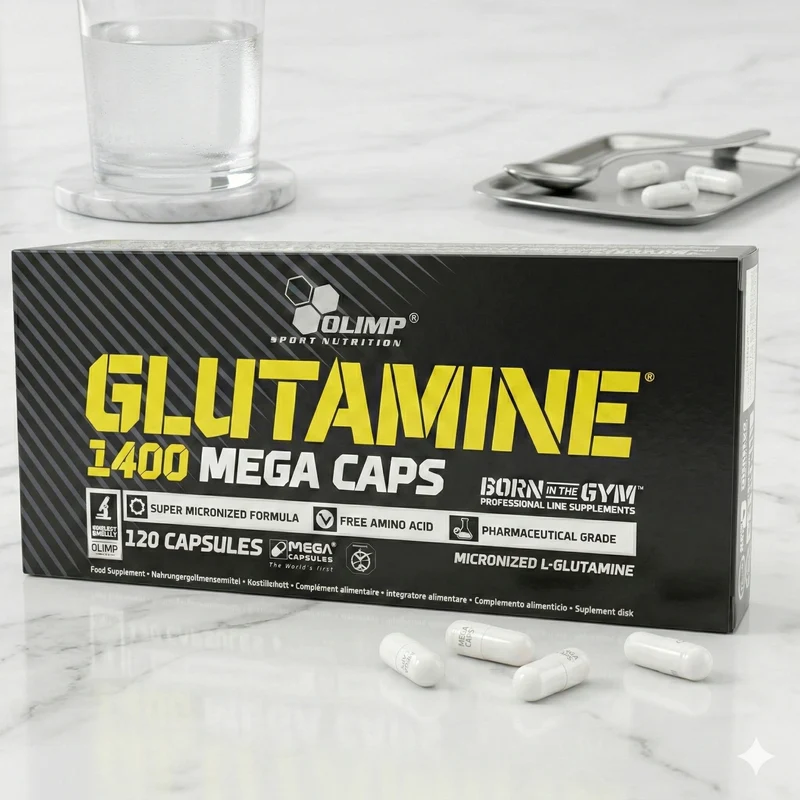 Olimp Glutamine Mega Caps - 120 Kapseln