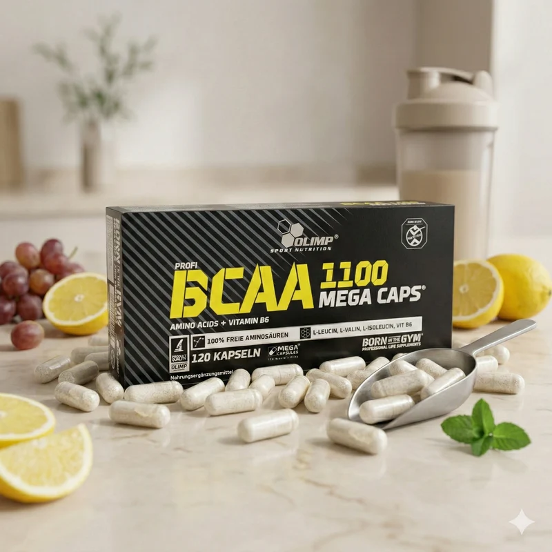Olimp BCAA Mega Caps - 120 Kapseln