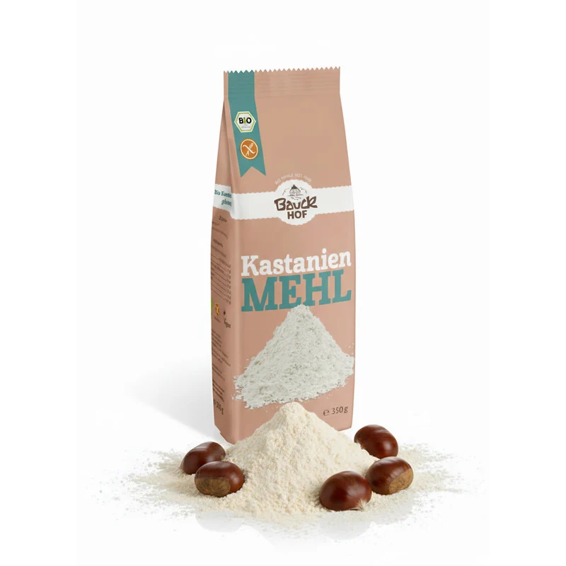 Bauckhof Bio Kastanienmehl Backmischung glutenfrei - 350g