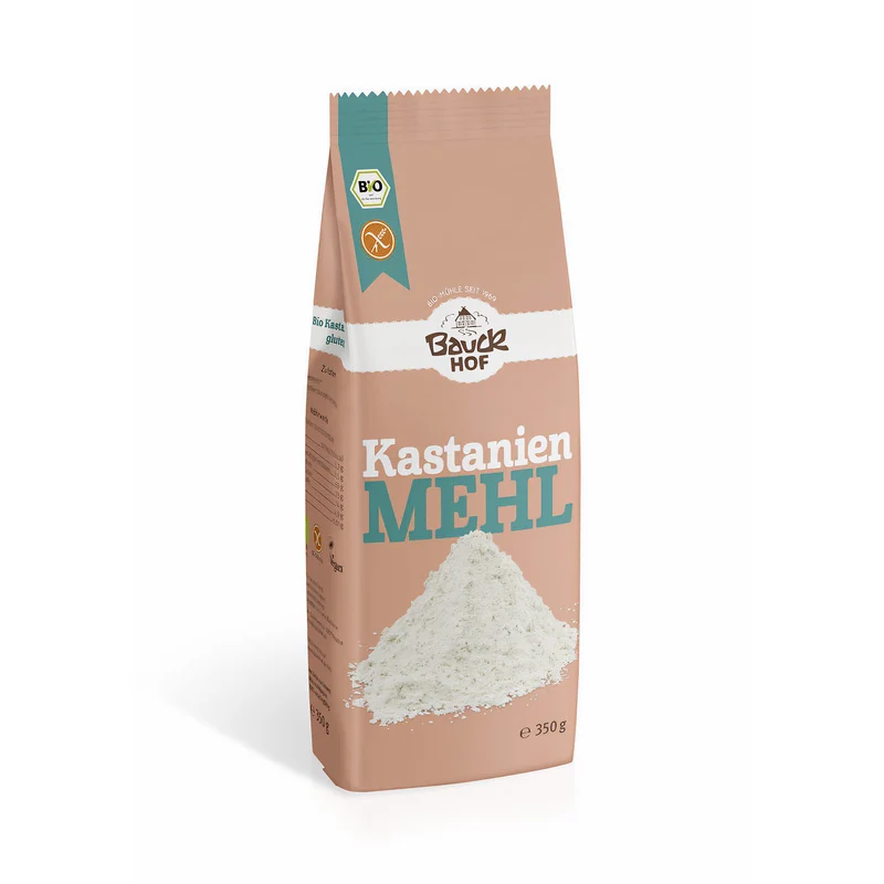 Bauckhof Bio Kastanienmehl Backmischung glutenfrei - 350g