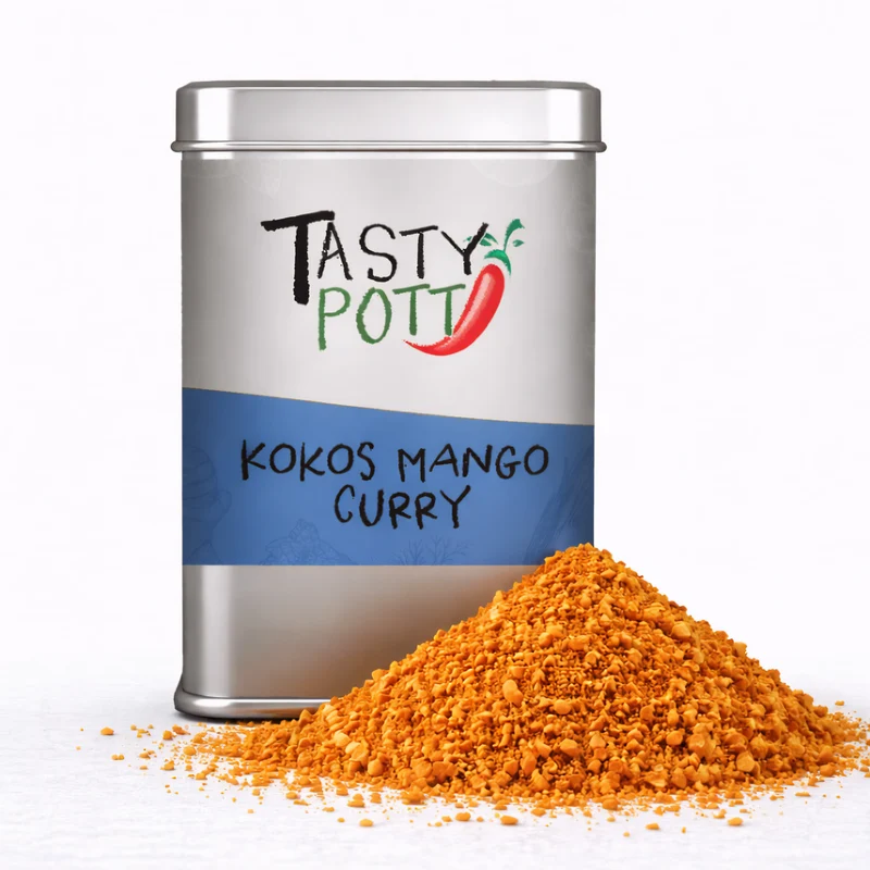 Tasty Pott Kokos Mango Curry Gewürz - 75g Dose