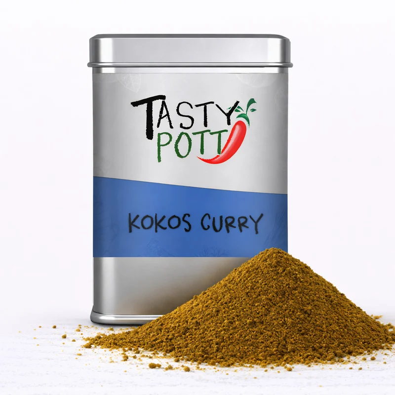 Tasty Pott Kokos Curry Gewürz - 75g Dose