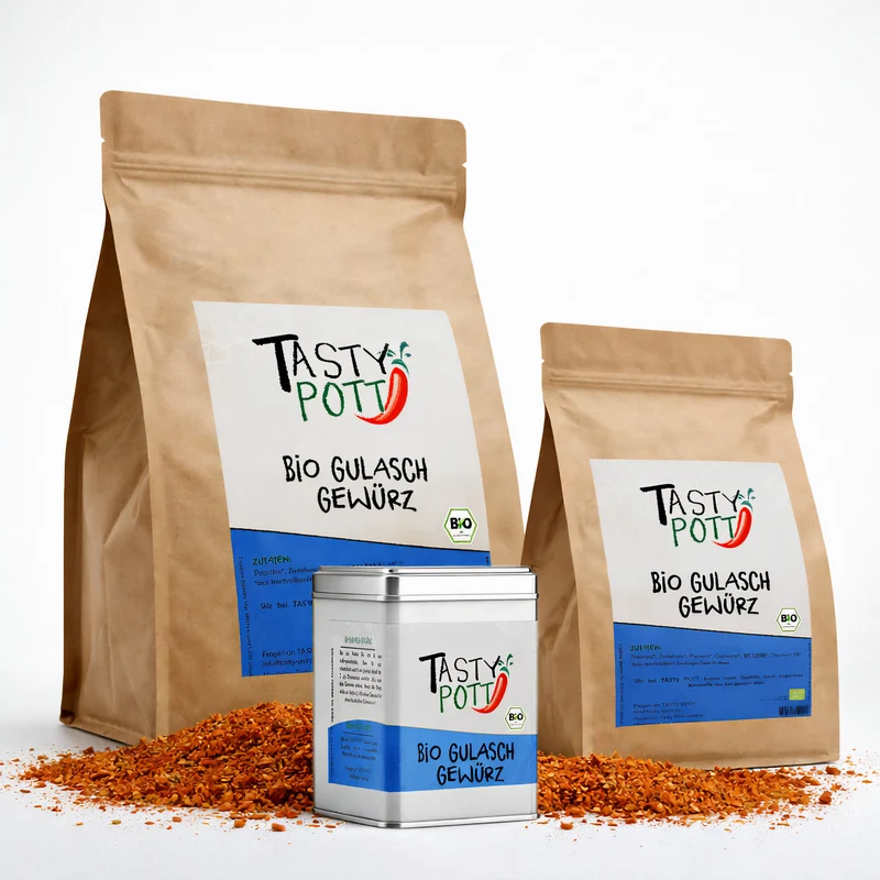 Tasty Pott Bio Gulasch Gewürz - im Beutel