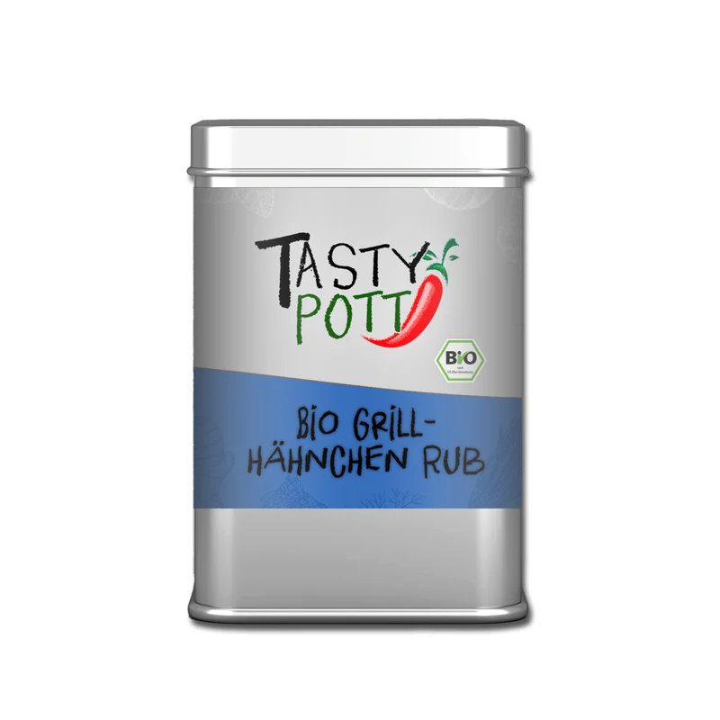 Tasty Pott Bio Grillhähnchen Rub - 100g Dose