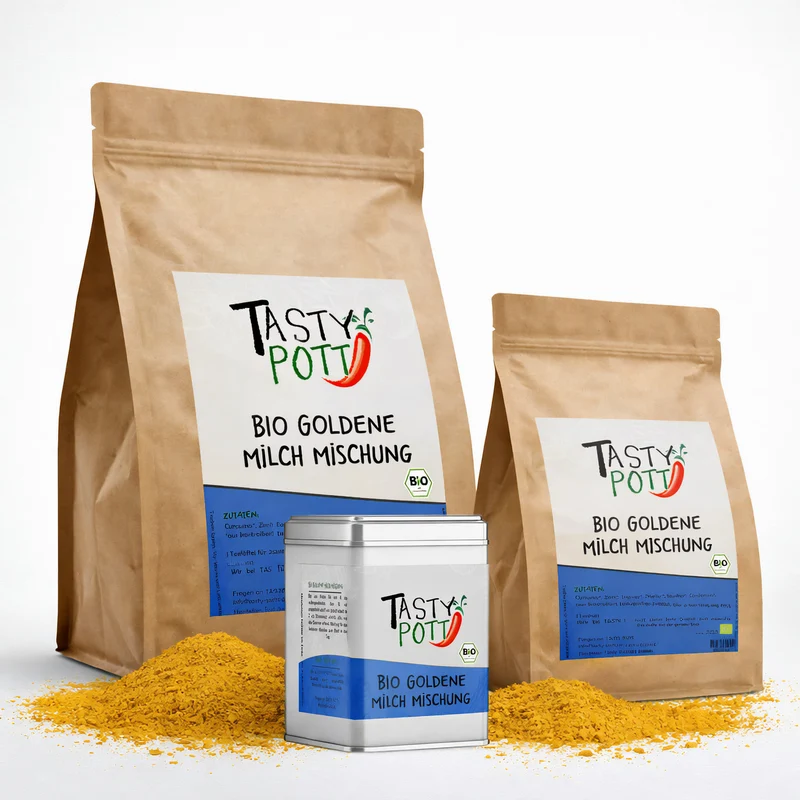 Tasty Pott Bio Goldene Milch Mischung - im Beutel