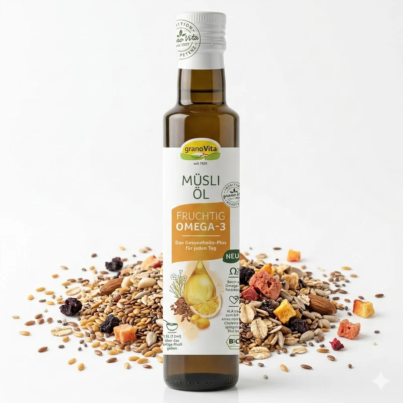 Grano Vita Müsli Öl Fruchtig Bio 250 ml