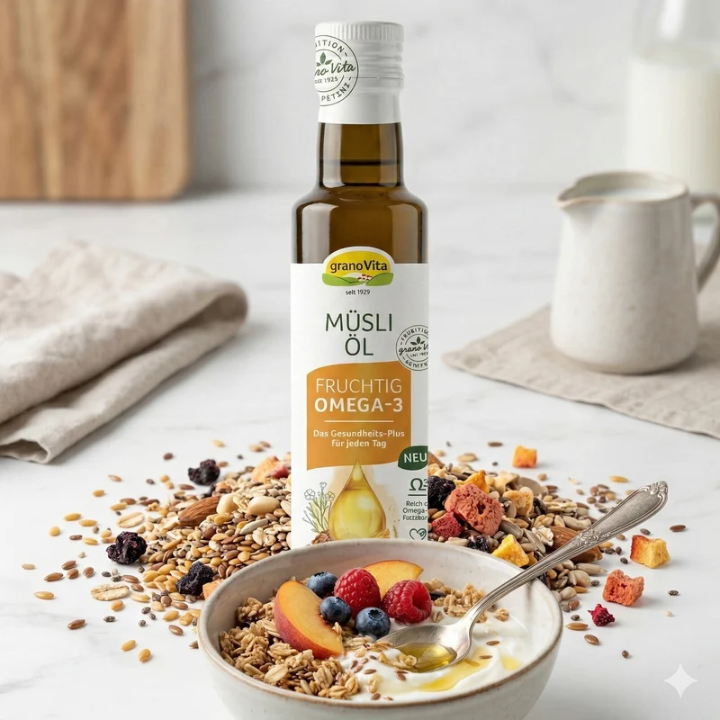 Grano Vita Müsli Öl Fruchtig Bio 250 ml