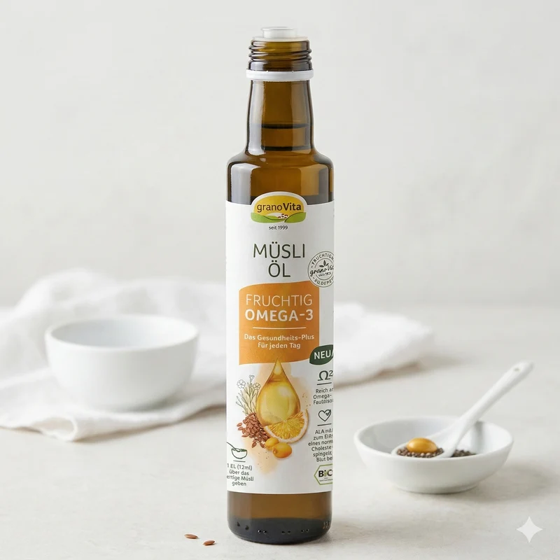 Grano Vita Müsli Öl Fruchtig Bio 250 ml