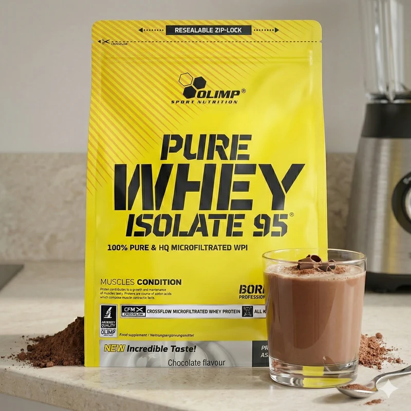 Olimp Whey Isolate 95 Protein - 600g verschiedene Geschmäcker
