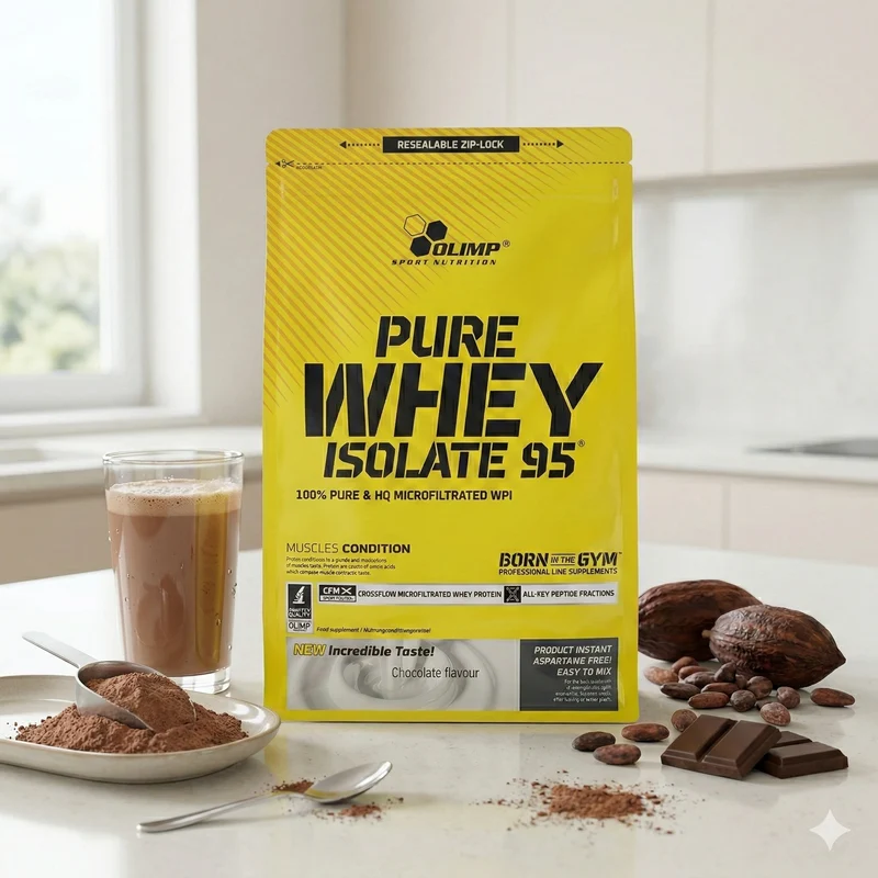 Olimp Whey Isolate 95 Protein - 600g verschiedene Geschmäcker
