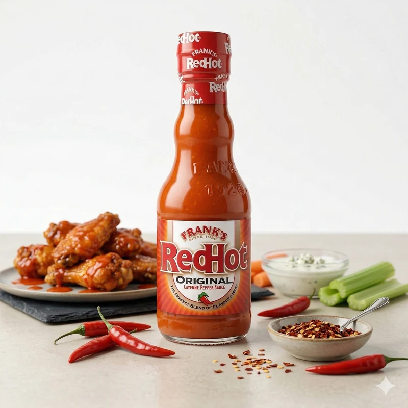 Franks Red Hot - Cayennepfeffer Sauce Original (148 ml)