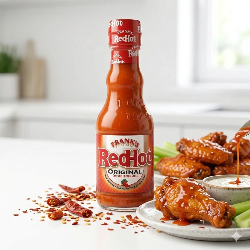 Franks Red Hot - Cayennepfeffer Sauce Original (148 ml)