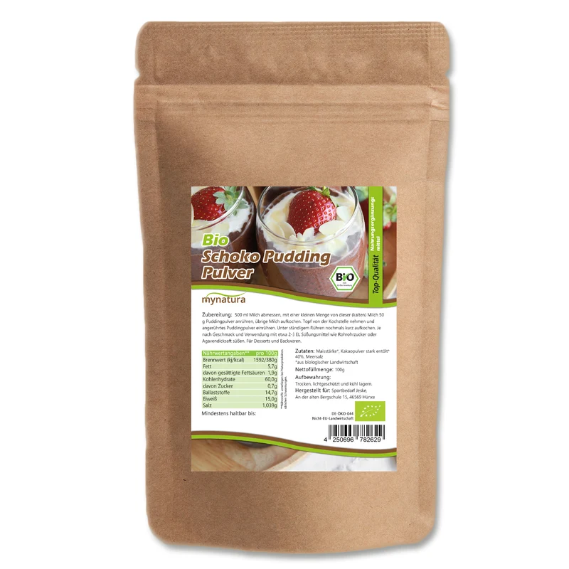 Mynatura Bio Schoko Pudding Pulver (100g)
