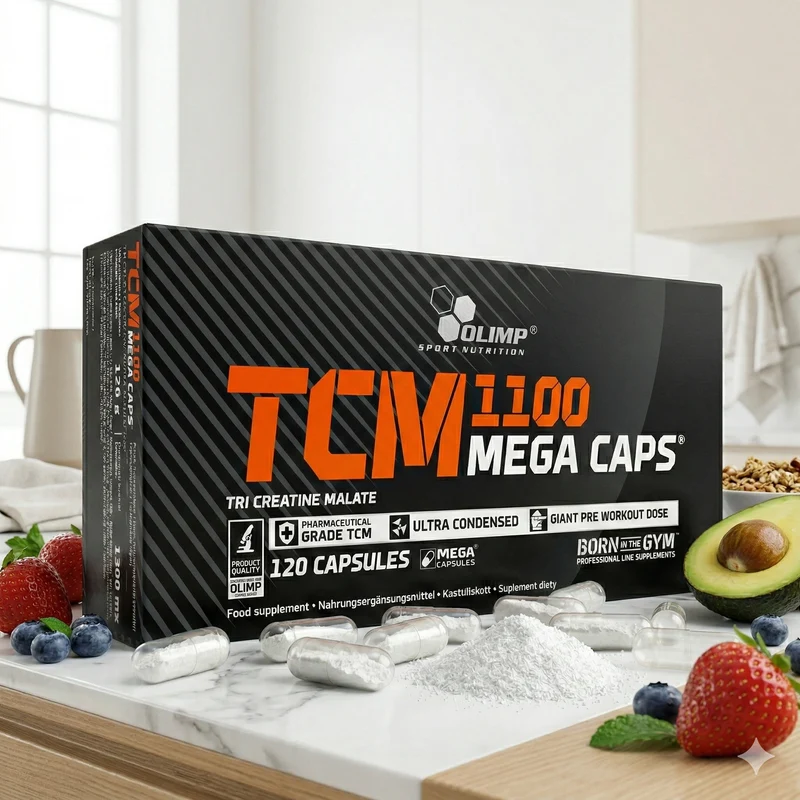 Olimp TCM Mega Caps Creatine - 120 Kaspeln