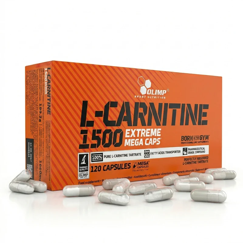 Olimp L-Carnitine 1500 Extreme Mega Caps - 120 Kapseln