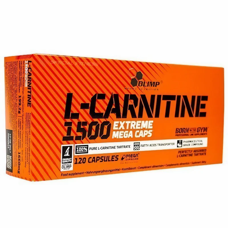 Olimp L-Carnitine 1500 Extreme Mega Caps - 120 Kapseln