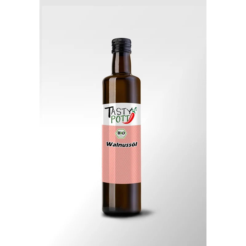 Tasty Pott Bio Walnussöl - Kaltgepresst - 250ml Flasche