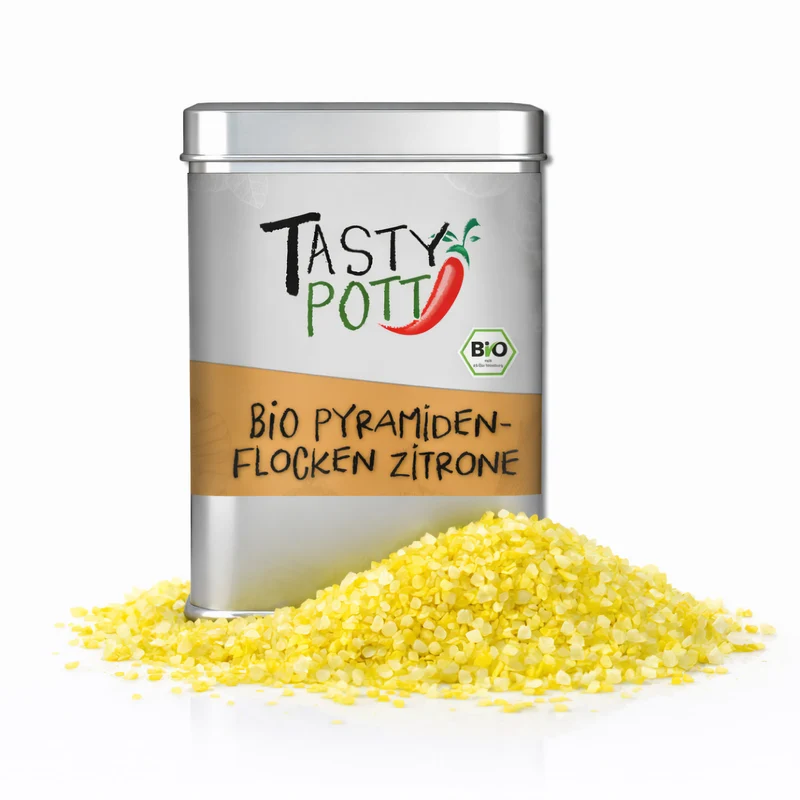 Tasty Pott Bio Pyramidenflocken Zitrone - 85g