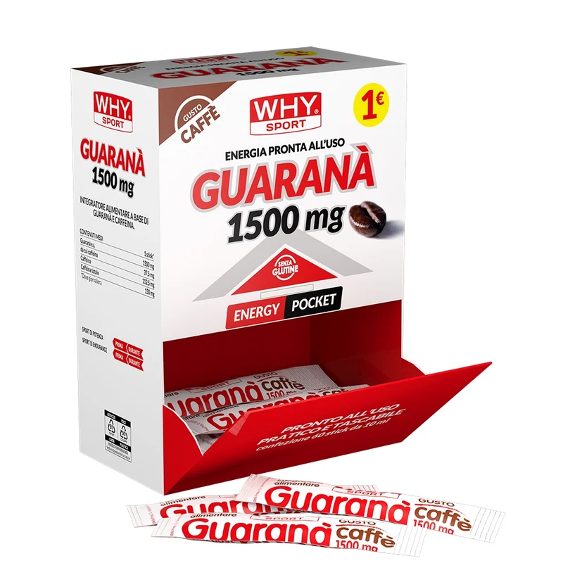 Guaranà 1500mg 60 x 10 ml sticks