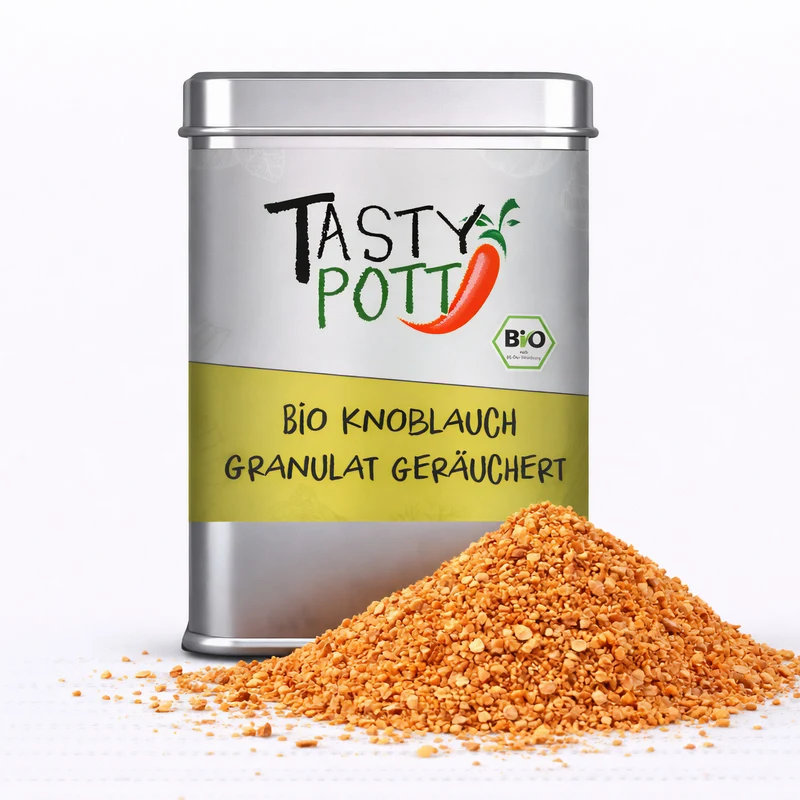 Tasty Pott Bio geräuchertes Knoblauchgranulat - 100g