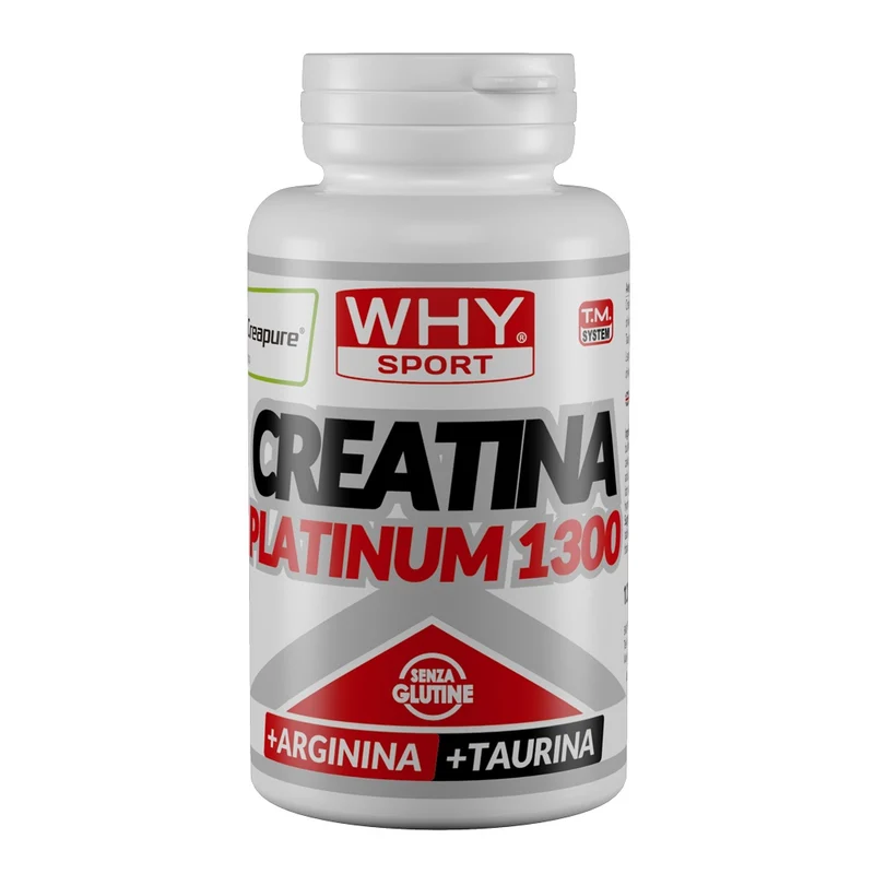 Creatina Platinum 1300 - 120 cpr