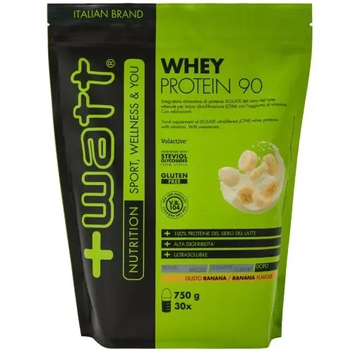 +Watt Whey Protein 90 - 750g busta