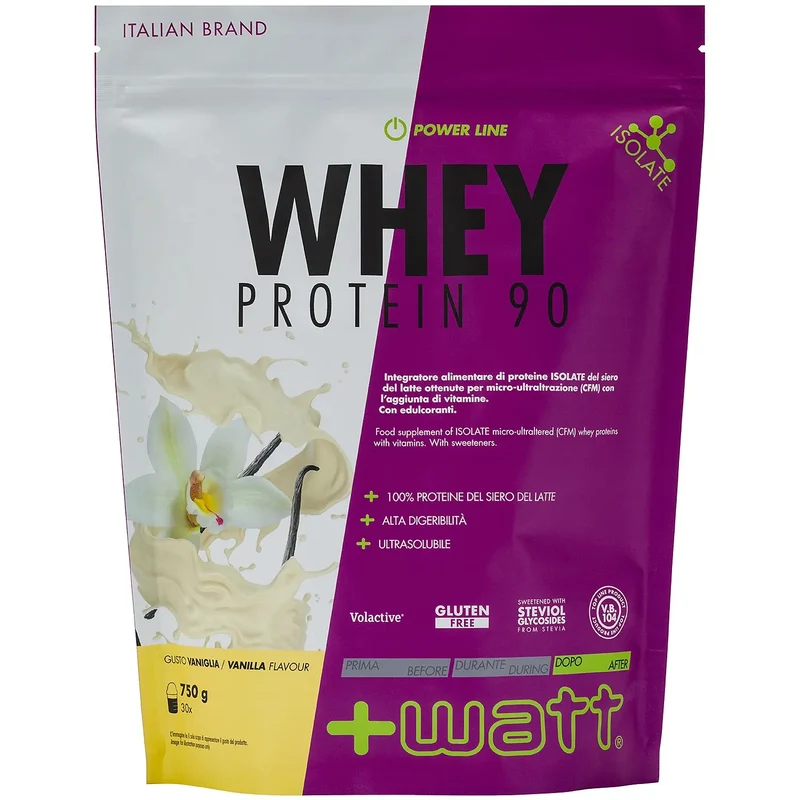 +Watt Whey Protein 90 - 750g busta