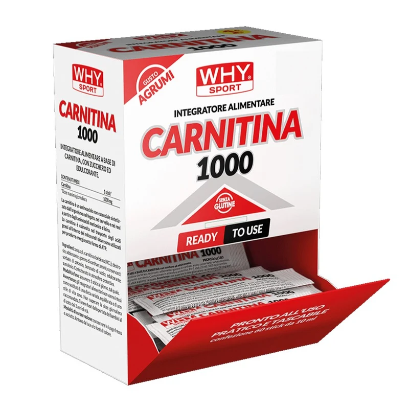 Carnitina 1000 Stick 60 x 10ml