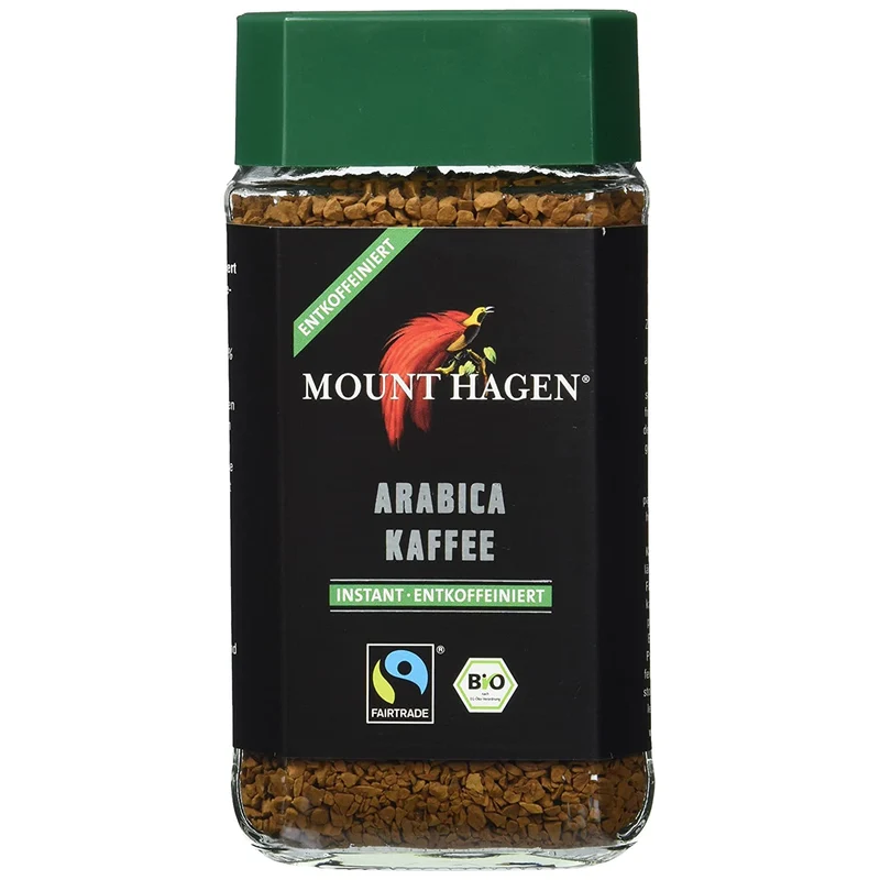 Mount Hagen löslicher Kaffee entcoffeiniert 100g