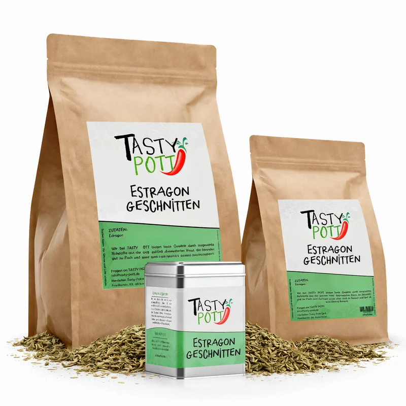 Tasty Pott Estragon getrocknet & geschnitten - im Beutel