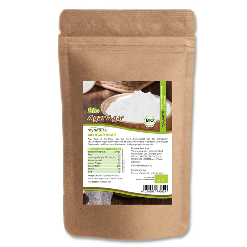 Mynatura Bio Agar Agar – 500g Beutel