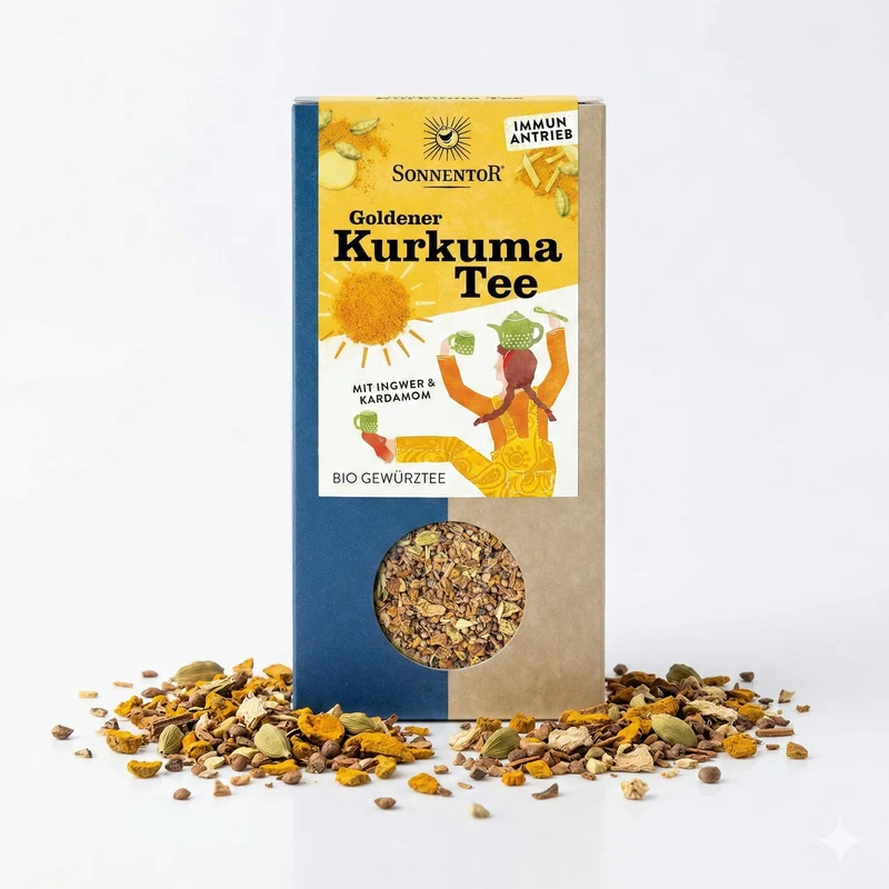 Sonnentor Bio Goldener Kurkuma Tee lose 120g