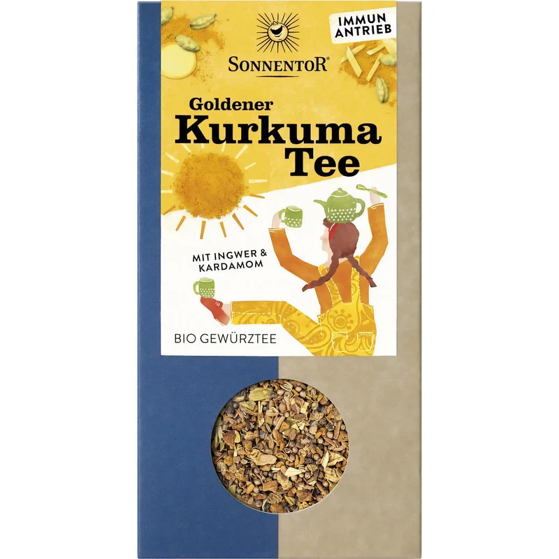 Sonnentor Bio Goldener Kurkuma Tee lose 120g