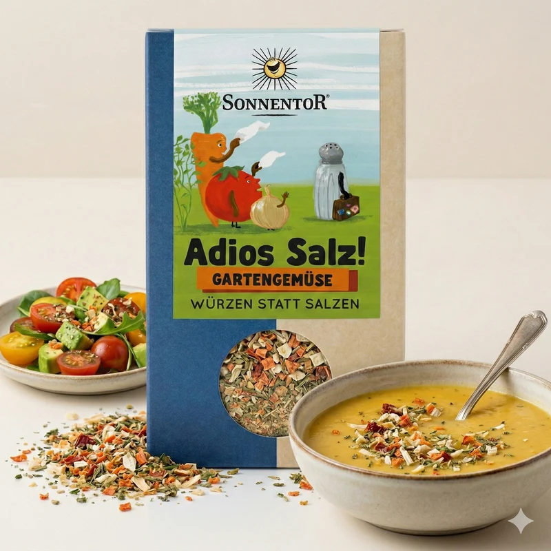 Sonnentor Adios Salz! Gartengemüse - 3x60g