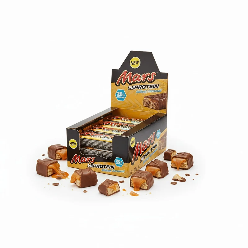 Mars Hi-Protein Bar, Eiweißriegel - 12x 59g Riegel