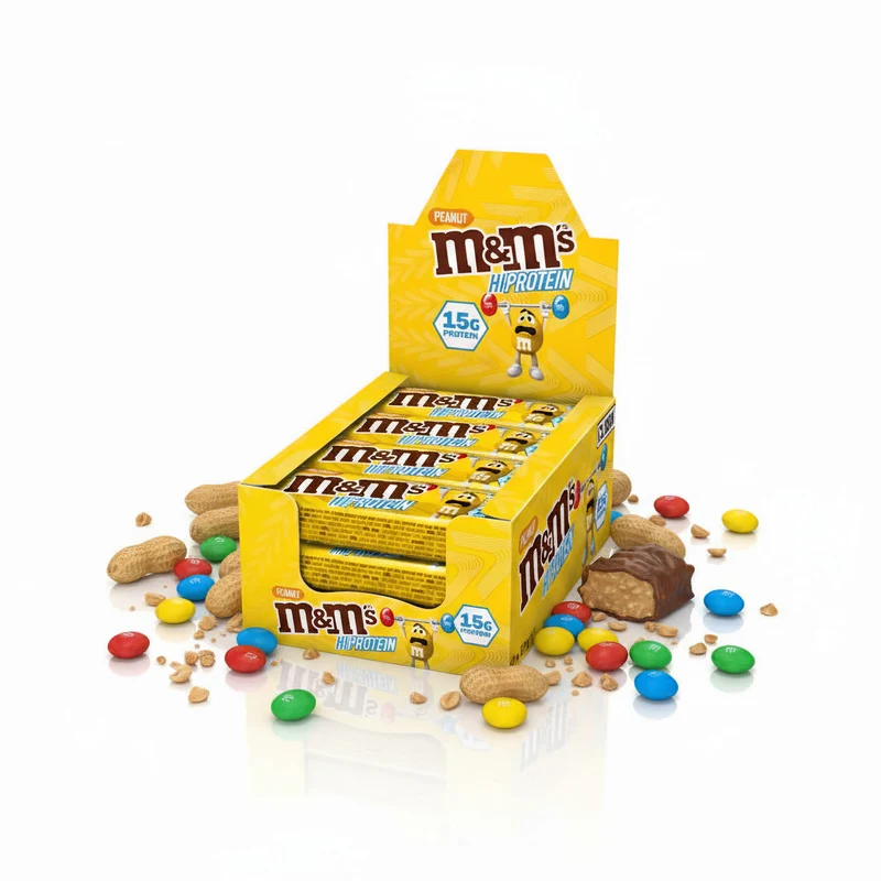 M&M's Protein Bar, Eiweißriegel - 12x 51g Riegel
