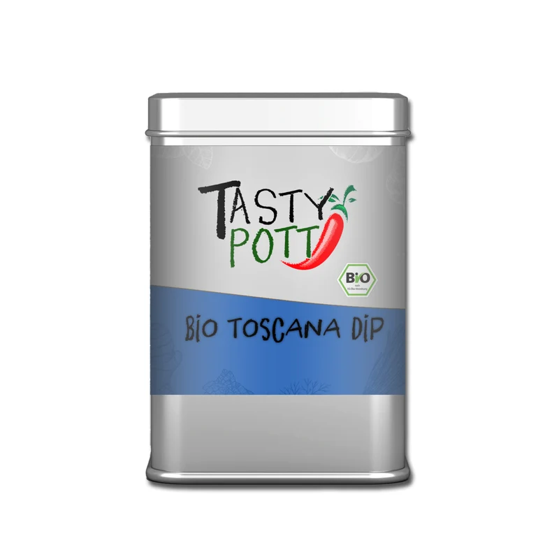 Tasty Pott Bio Toscana Dip - Gewürzmischung - 75g Dose