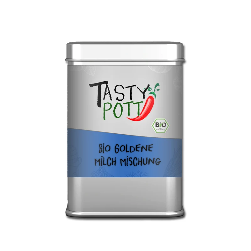 Tasty Pott Bio Goldene Milch Mischung - 80g Dose