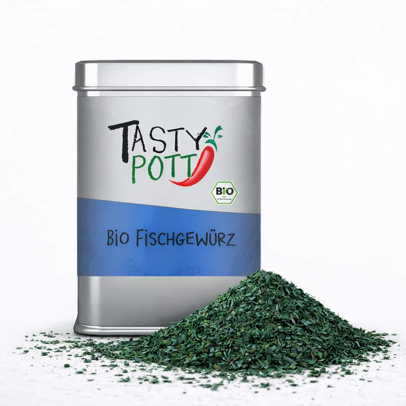 Tasty Pott Bio Fischgewürz - 100g Dose