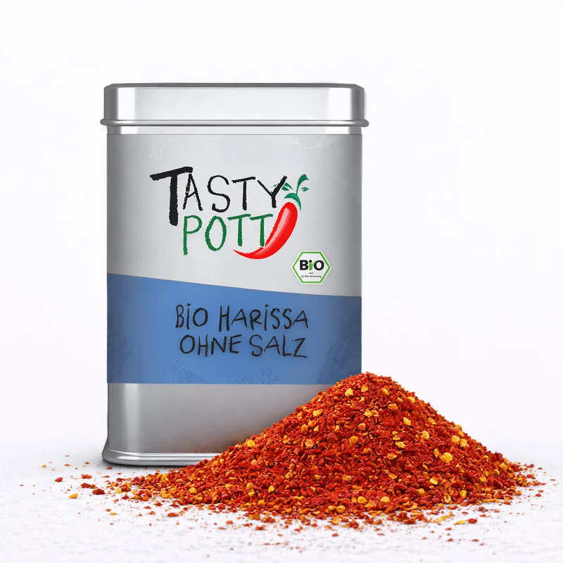 Tasty Pott Bio Harissa Mix ohne Salz - 100g Dose