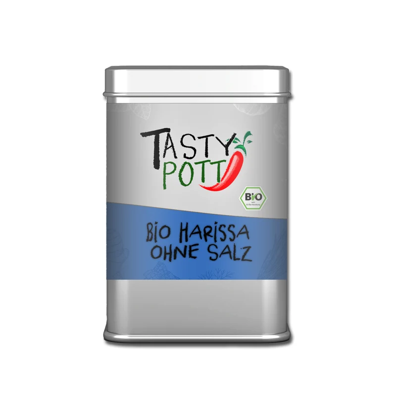 Tasty Pott Bio Harissa Mix ohne Salz - 100g Dose