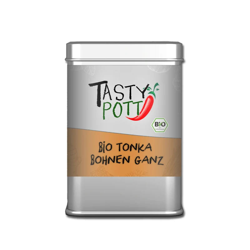 Tasty Pott Bio Tonka Bohnen ganz - 70g Dose